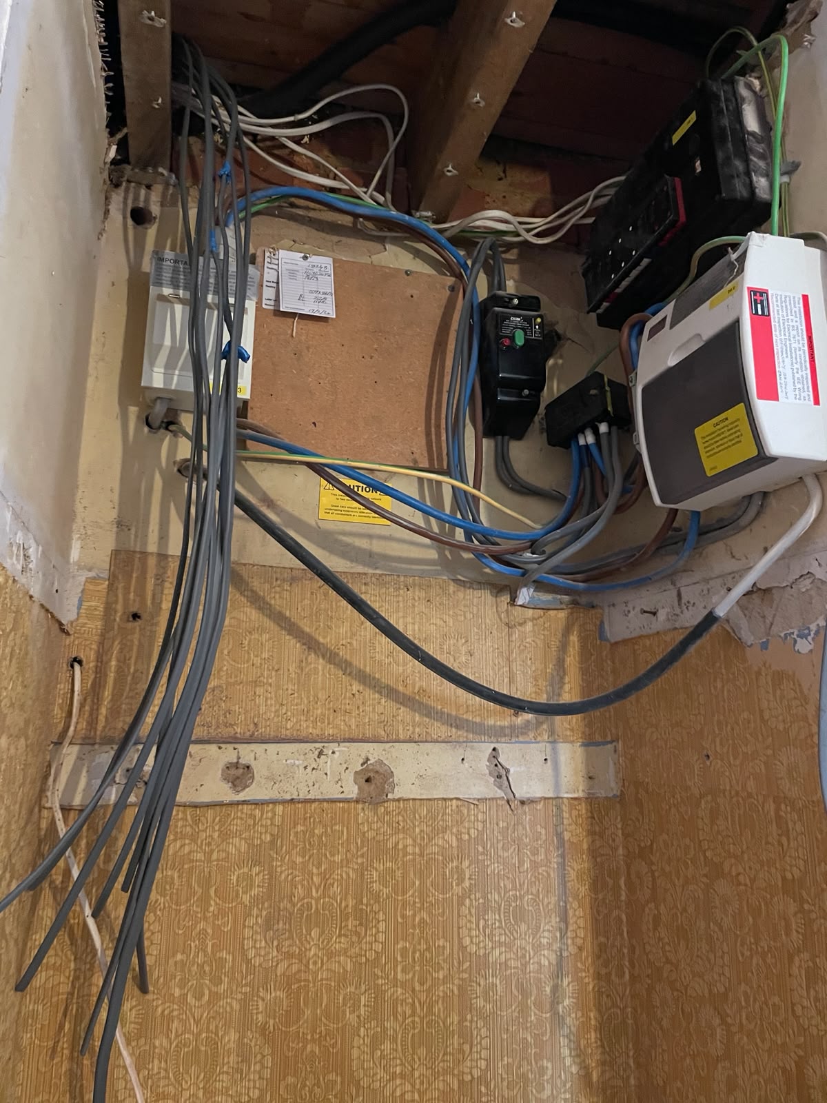 Electrical wiring and consumer unit work